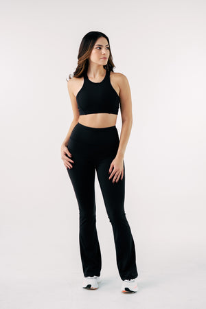 Luxe Aura Flared Leggings