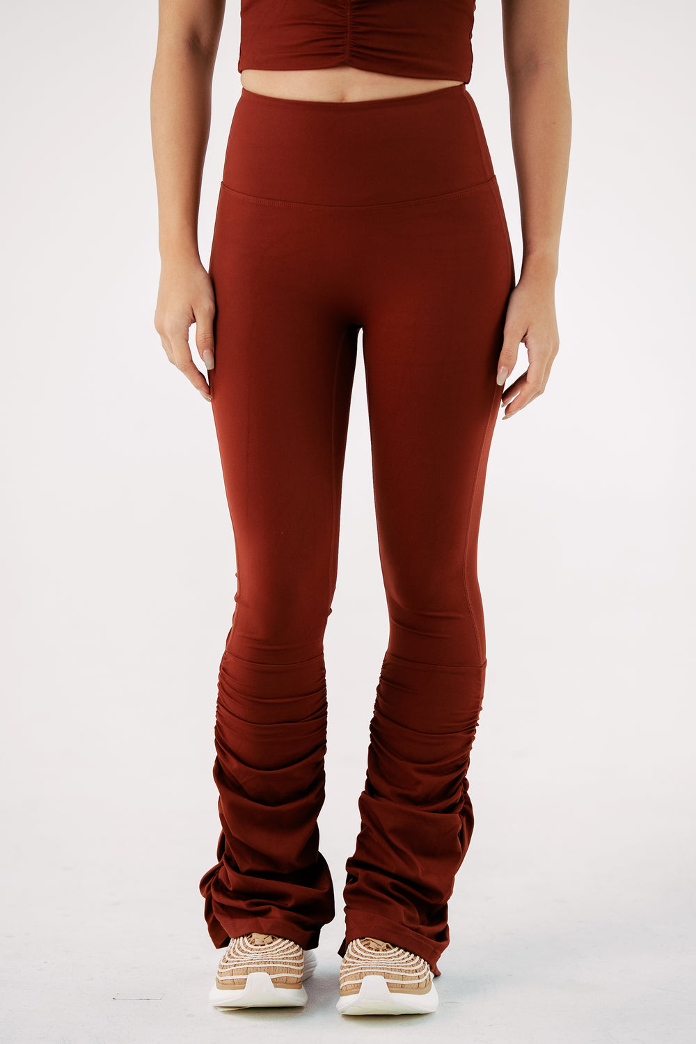 Luxe Ruffled Leggings