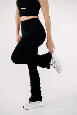 Luxe Ruffled Leggings