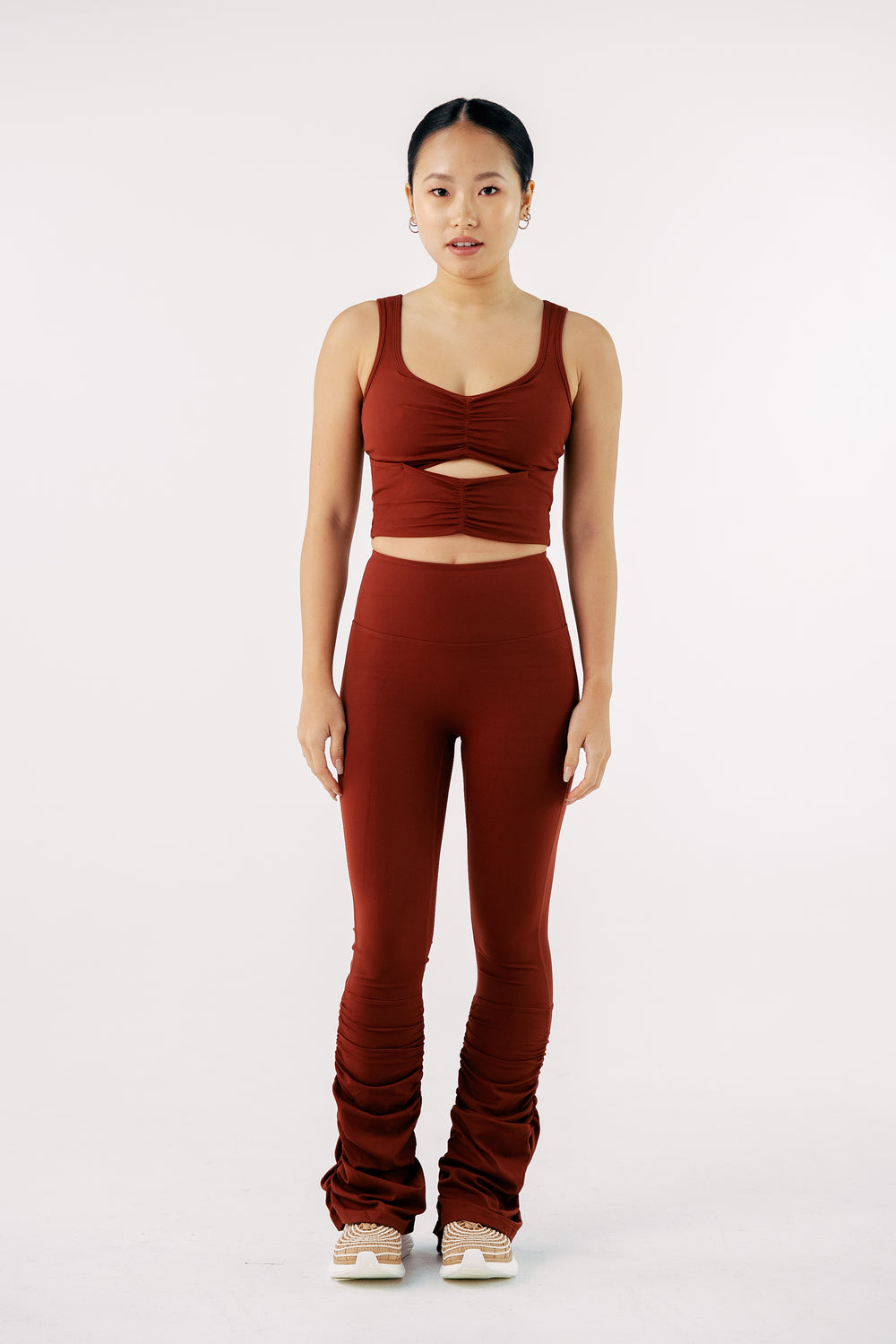 Luxe Ruffled Leggings