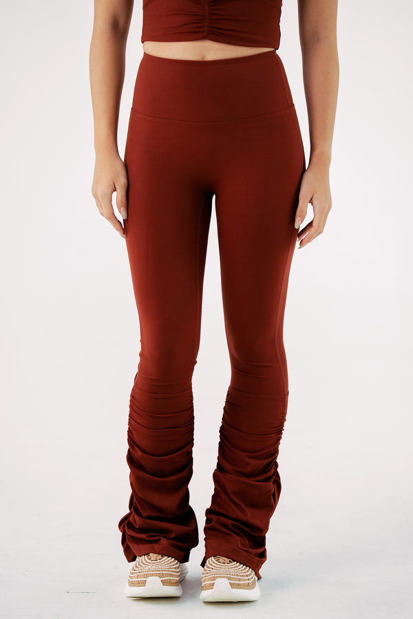 Luxe Ruffled Leggings